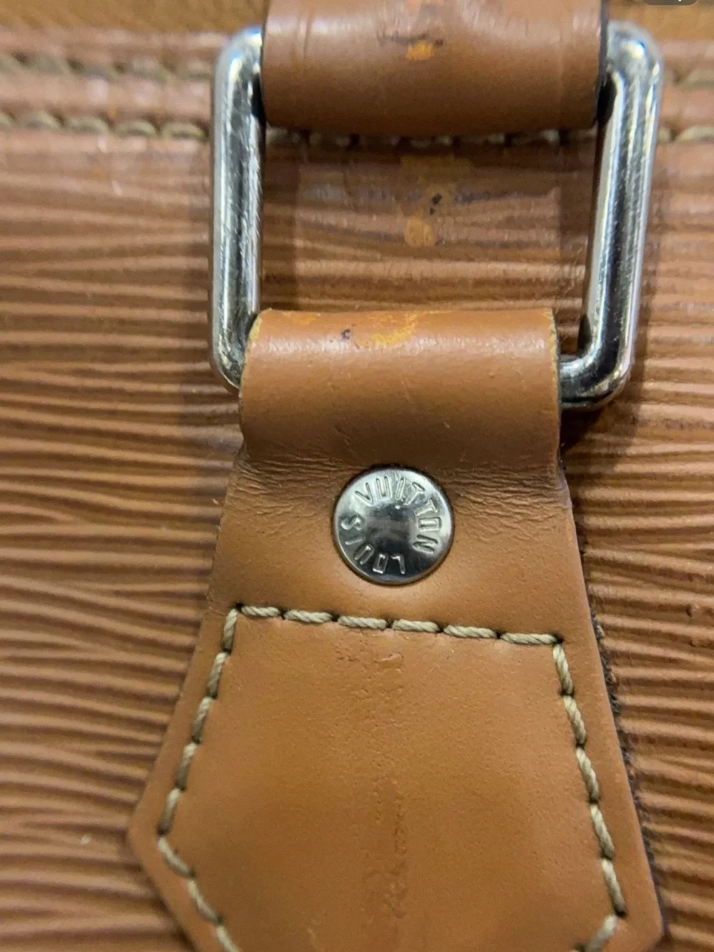 Louis Vuitton Tan Epi Leather Speedy 30 Top-Handle Bag